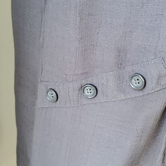 PICADILLY CANADA,women's gray oversized tunic top. Size small. Minamalist - Picture 3 of 7